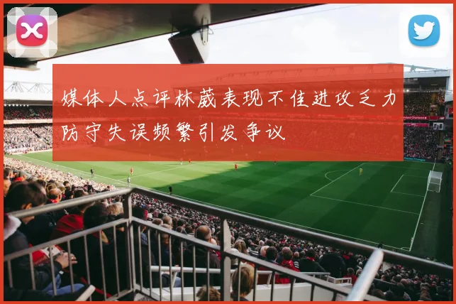 媒体人点评林葳表现不佳进攻乏力防守失误频繁引发争议